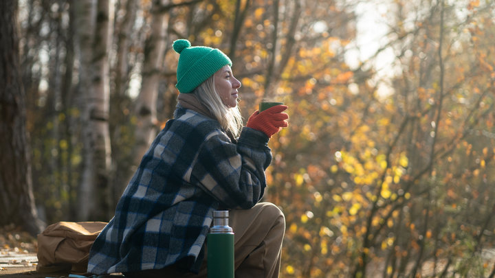 Девушка в парке