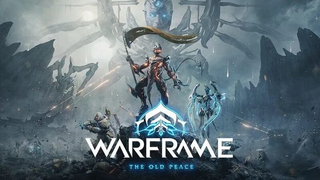 Постер с дополнением Warframe The Old Peace.