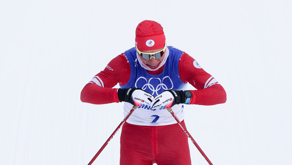Александр Большунов.
