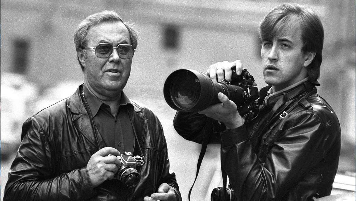 Сергей Киврин и его отец Владислав Киврин в 80-е годы.
