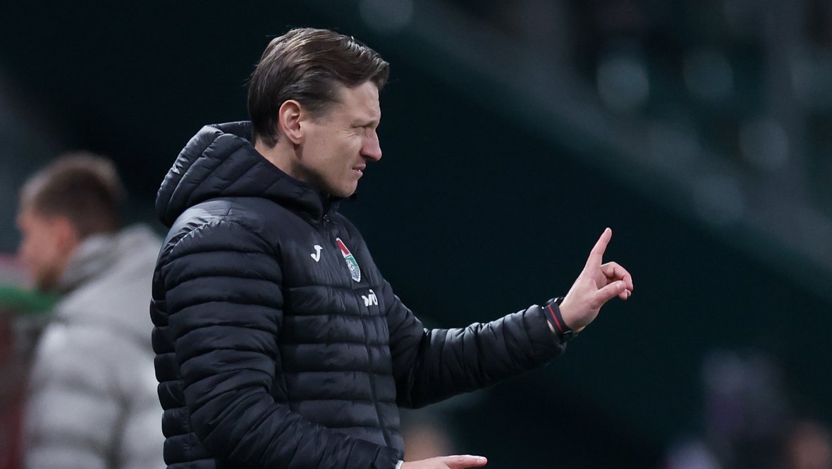 Главный тренер «Локомотива» Михаил Галактионов.