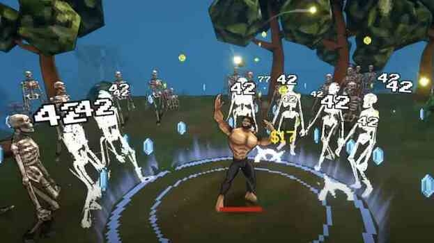 В один момент герой Мегабонк может стать практически непобедимым.