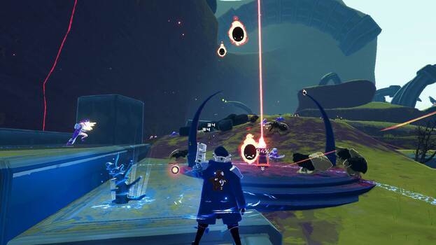 Графика в похожем проекте Risk of Rain 2, которым вдохновлялся разработчик.