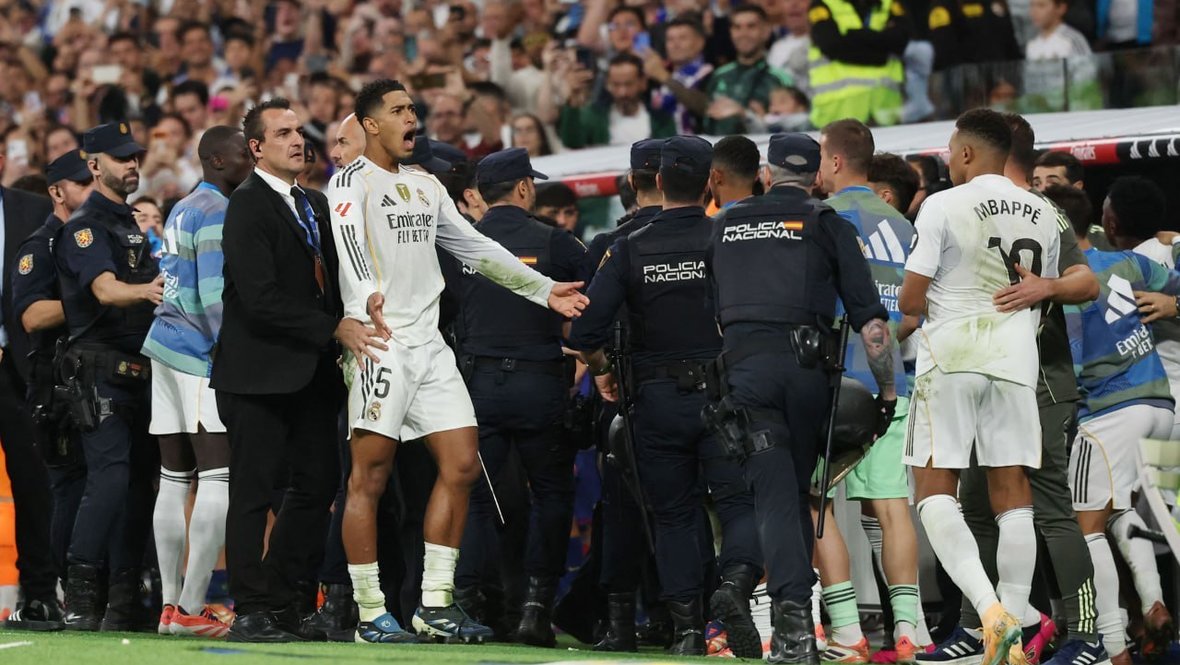 Джуд Беллингем и Килиан Мбаппе.