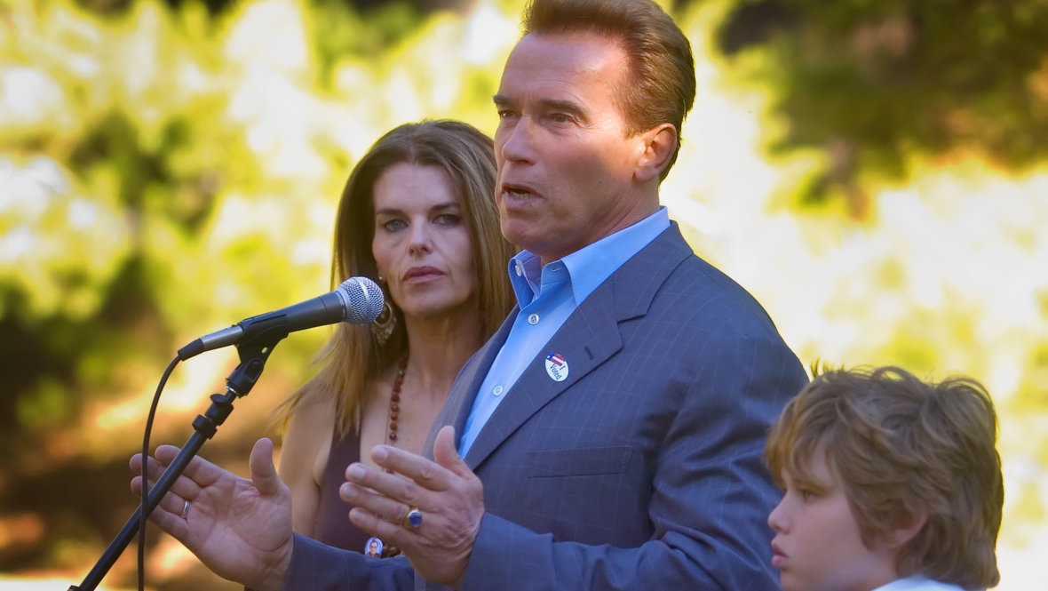 Мария Шрайвер и Арнольд Шварценеггер.