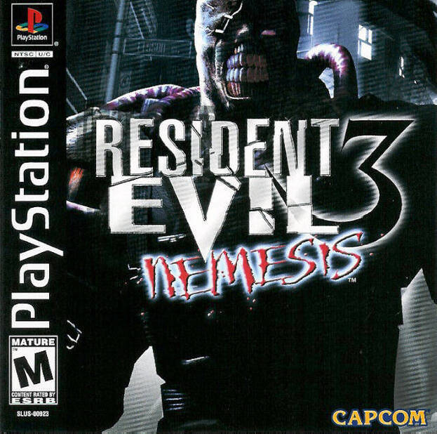 Обложка Resident Evil 3: Nemesis.