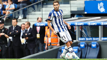 Полузащитник «Реал Сосьедад» Арсен Захарян.