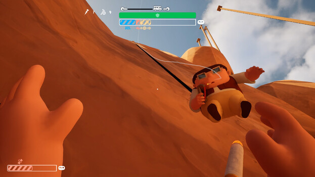 Персонажи RV There Yet? преодолевают препятствие.