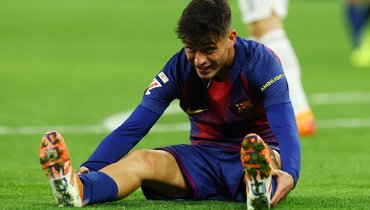 As: Педри пропустит не менее шести недель, травма бедра оказалась серьезнее