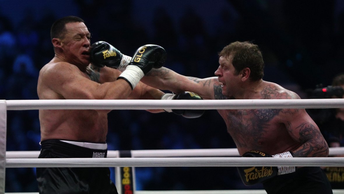 Михаил Кокляев и Александр Емельяненко.