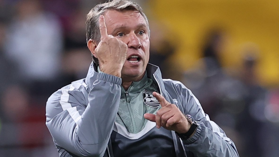 Главный тренер «Балтики» Андрей Талалаев.