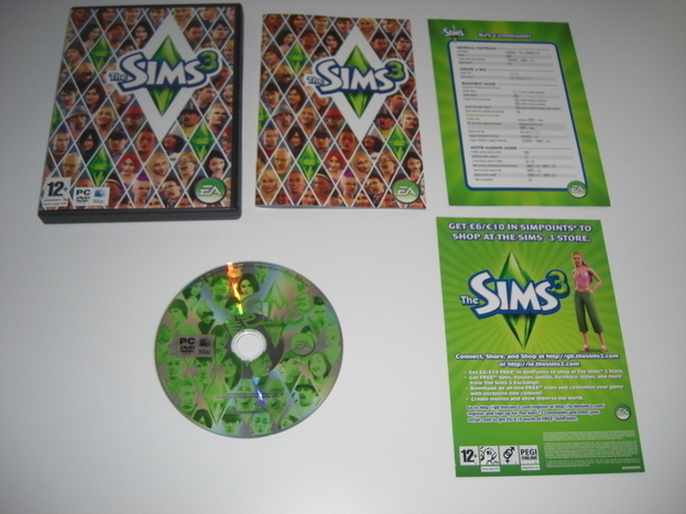 Издание The Sims 3 на диске.