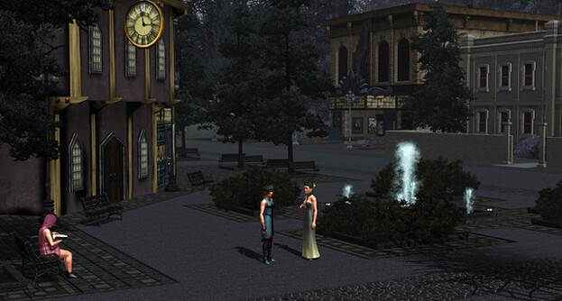 Миднайт Холлоу в Симсе 3.