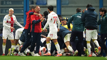 Экс-капитан «Зенита» Кришито победил в дебютном матче во главе «Дженоа». Команда впервые в сезоне взяла три очка