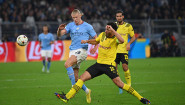 Манчестер Сити — Боруссия Дортмунд: трансляция матча Лиги чемпионов начнется в 23.00 мск