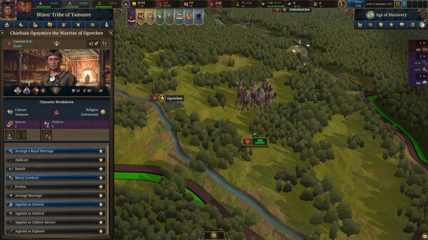 Интерфейс Europa Universalis 5.