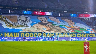 «Наш позор вам только снится». Болельщики «Зенита» ответили критикам остроумным перформансом