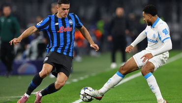 «Марсель» дома проиграл «Аталанте»