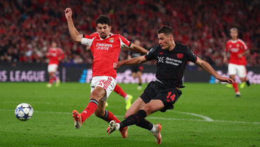 «Бенфика» потерпела поражение от «Байера»