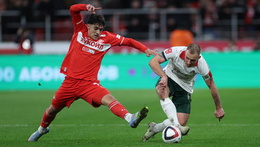 «Спартак» обыграл «Локомотив» в первом матче 1/4 финала Кубка России.