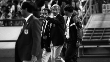 Вячеслав Колосков (в центре) и?Анатолий Бышовец (справа).