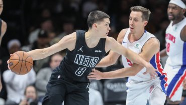 Егор Дёмин дебютировал в старте «Бруклина».