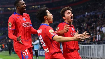 Футболисты «ПСЖ».