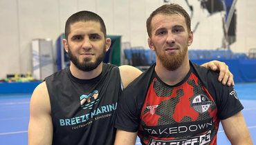 Ислам Махачев и Мухамед Берхамов.