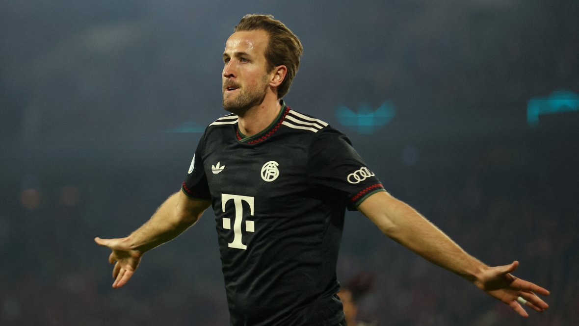 Нападающий «Баварии» Харри Кейн.