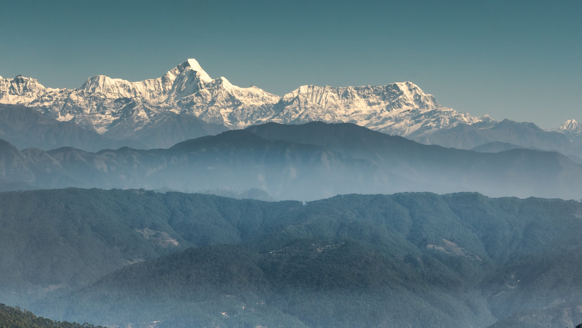 Гималаи в тумане
