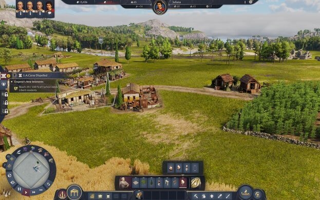 Небольшая деревня из Anno 117: Pax Romana.