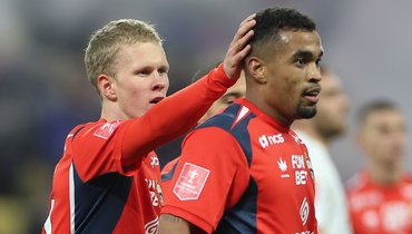 Матвей Кисляк и Алеррандро.