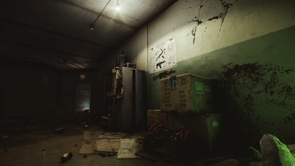 Дизайн убежища в Escape from Tarkov.