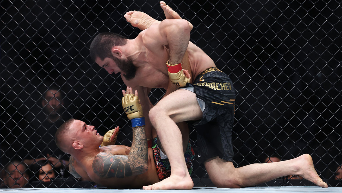 Дастин Порье и Ислам Махачев.