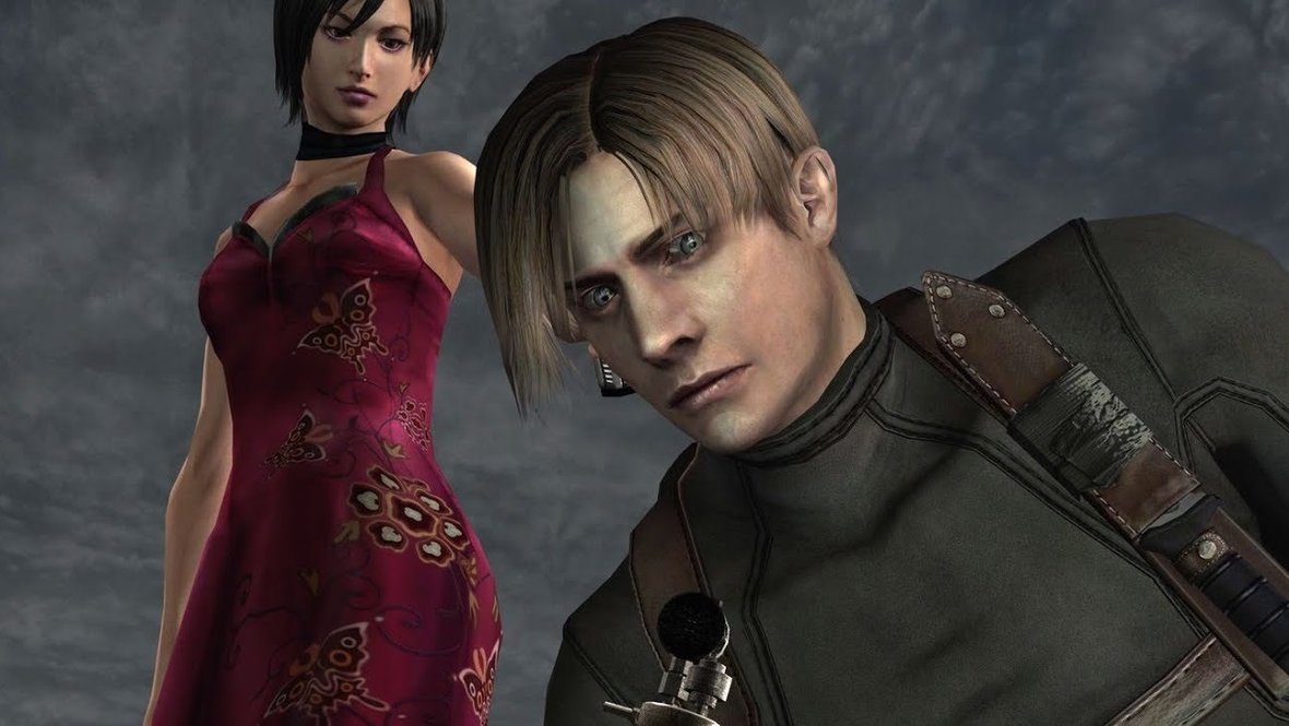 Ада Вонг и Леон Кеннеди в Resident Evil 4.