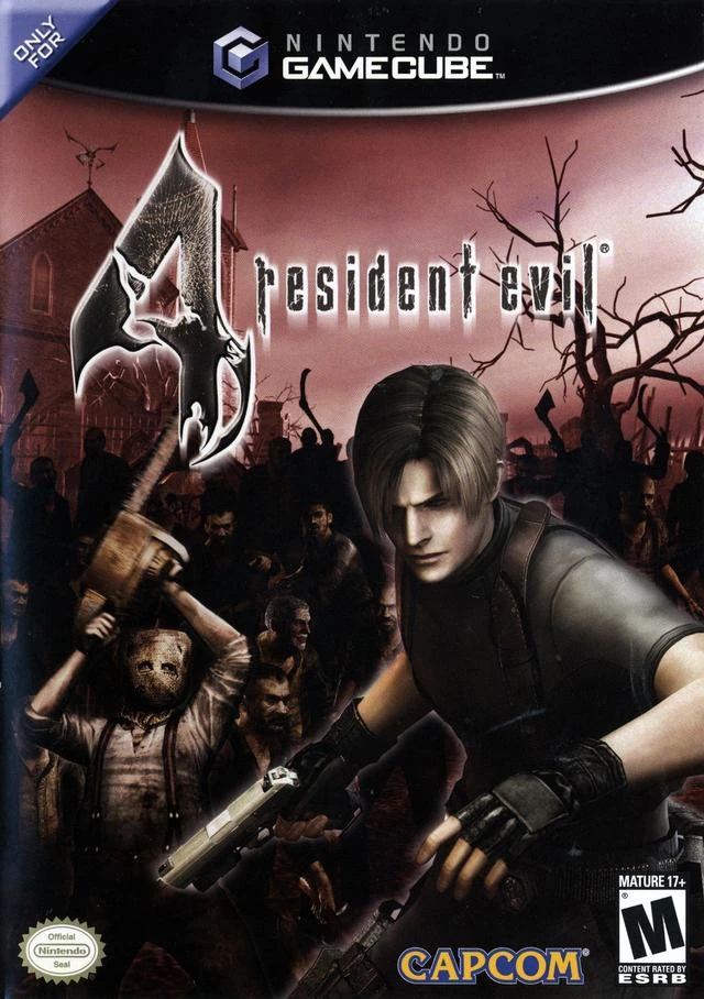 Обложка издания Resident Evil 4 для GameCube.