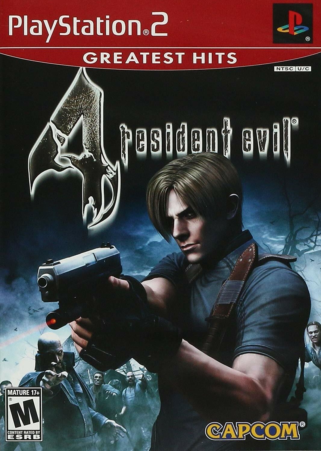 Обложка издания Resident Evil 4 для PlayStation 2.