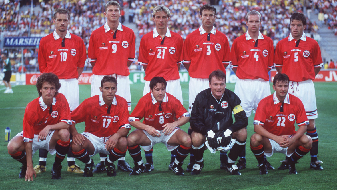 Сборная Норвегии на ЧМ-1998.