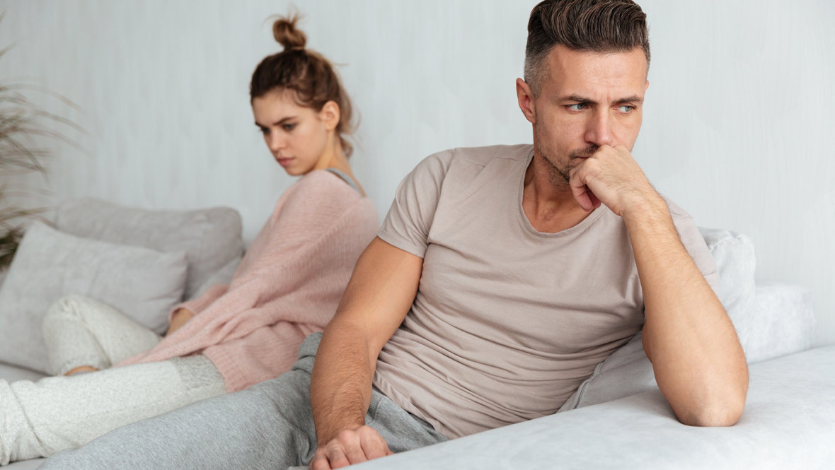 Пара в ссоре