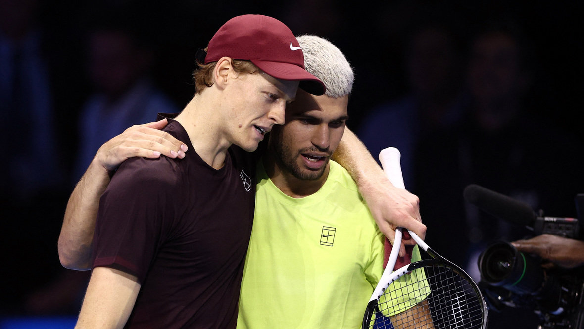 Янник Синнер и Карлос Алькарас.