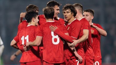 Молодежная сборная России со счетом 8:0 разгромила Киргизию и выиграла Кубок Манаса