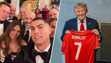 Роналду — в гостях у Трампа. Ужин в Белом доме посетили Илон Маск, Тим Кук и кронпринц Саудовской Аравии