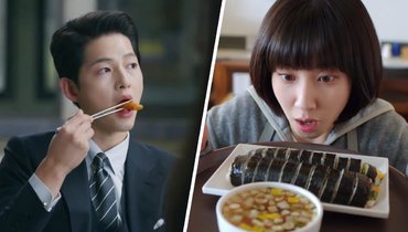 Кадр из сериала «Винченцо», кадр из сериала «Необычный адвокат»