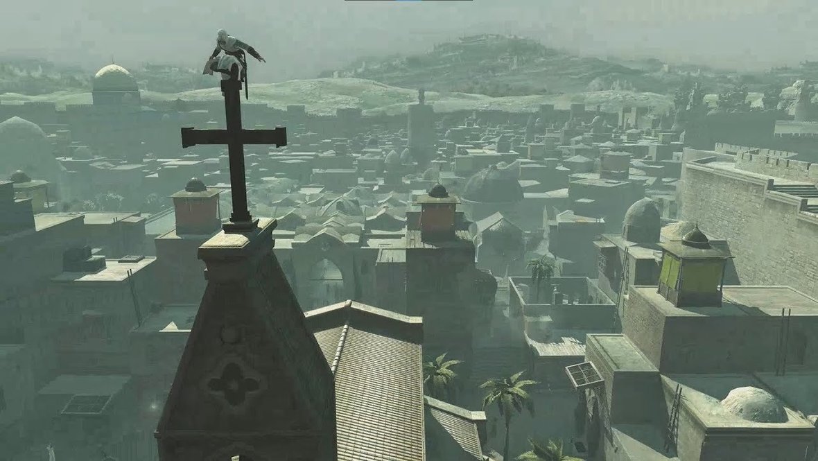 Дизайн открытого уровня Assassin's Creed.