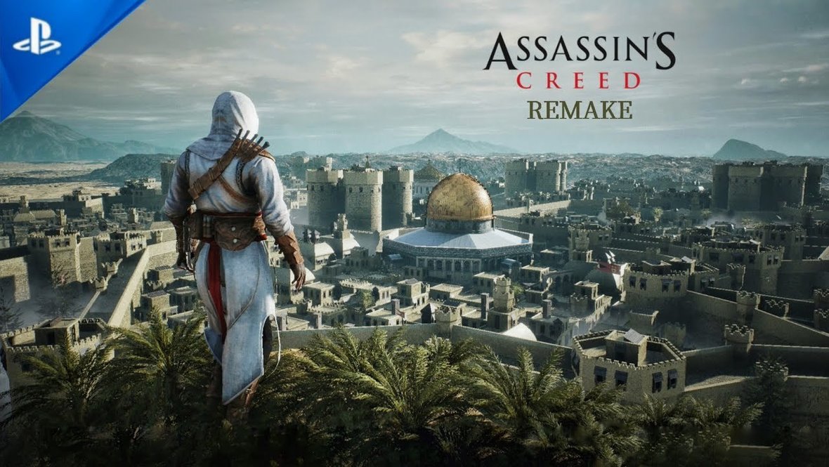 Графика в Assassin's Creed Remake.