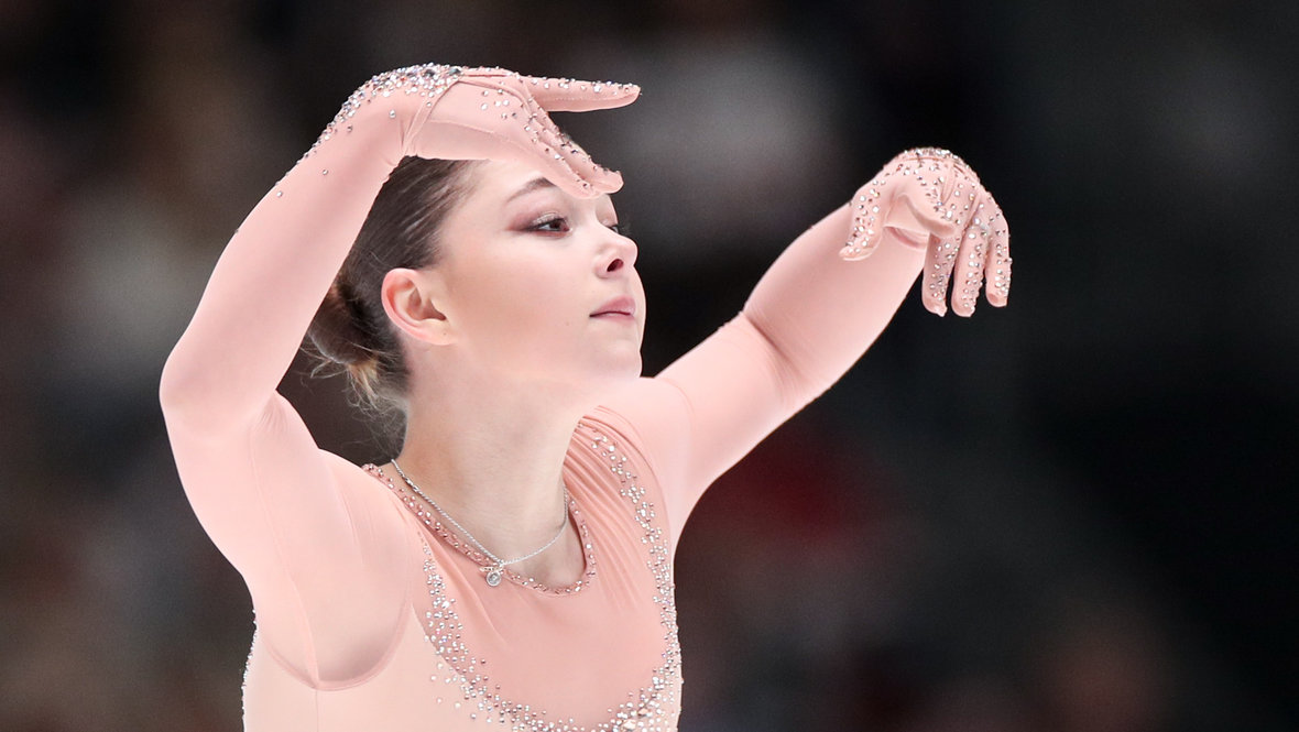 Фигуристка Софья Самоделкина.