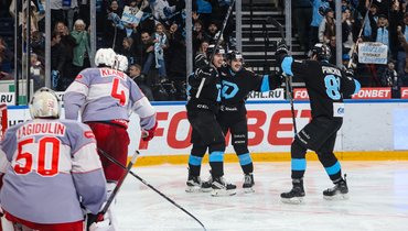 Минское «Динамо» дома разгромило «Спартак» (6:0) в матче КХЛ 22 ноября.