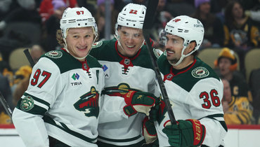 «Миннесоту» с Капризовым не остановить. Есть пятая победа подряд и очередной сухарь шведского вратаря