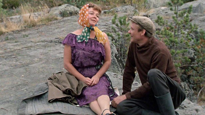 Кадр из фильма «Любовь и голуби», режиссер Владимир Меньшов, Киностудия «Мосфильм»