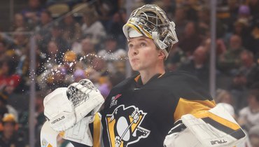 «Вспоминал слова Никитина перед дебютом». Русский вратарь «Питтсбурга» — о пути в НХЛ